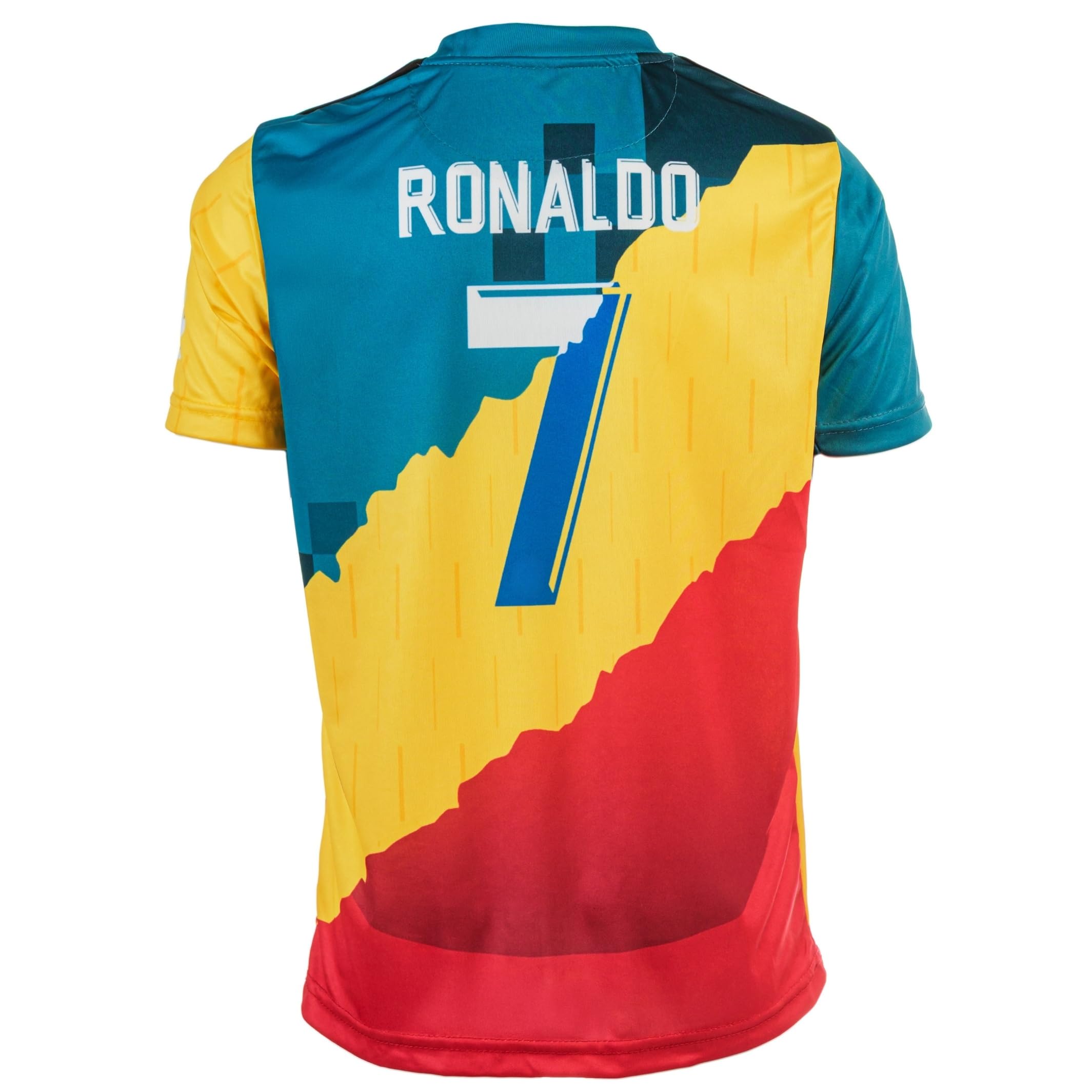 Trio Ronaldo Special Vintage Edition #7 Kinder Fußball Trikot & Shorts Geschenkset Jugendgrößen