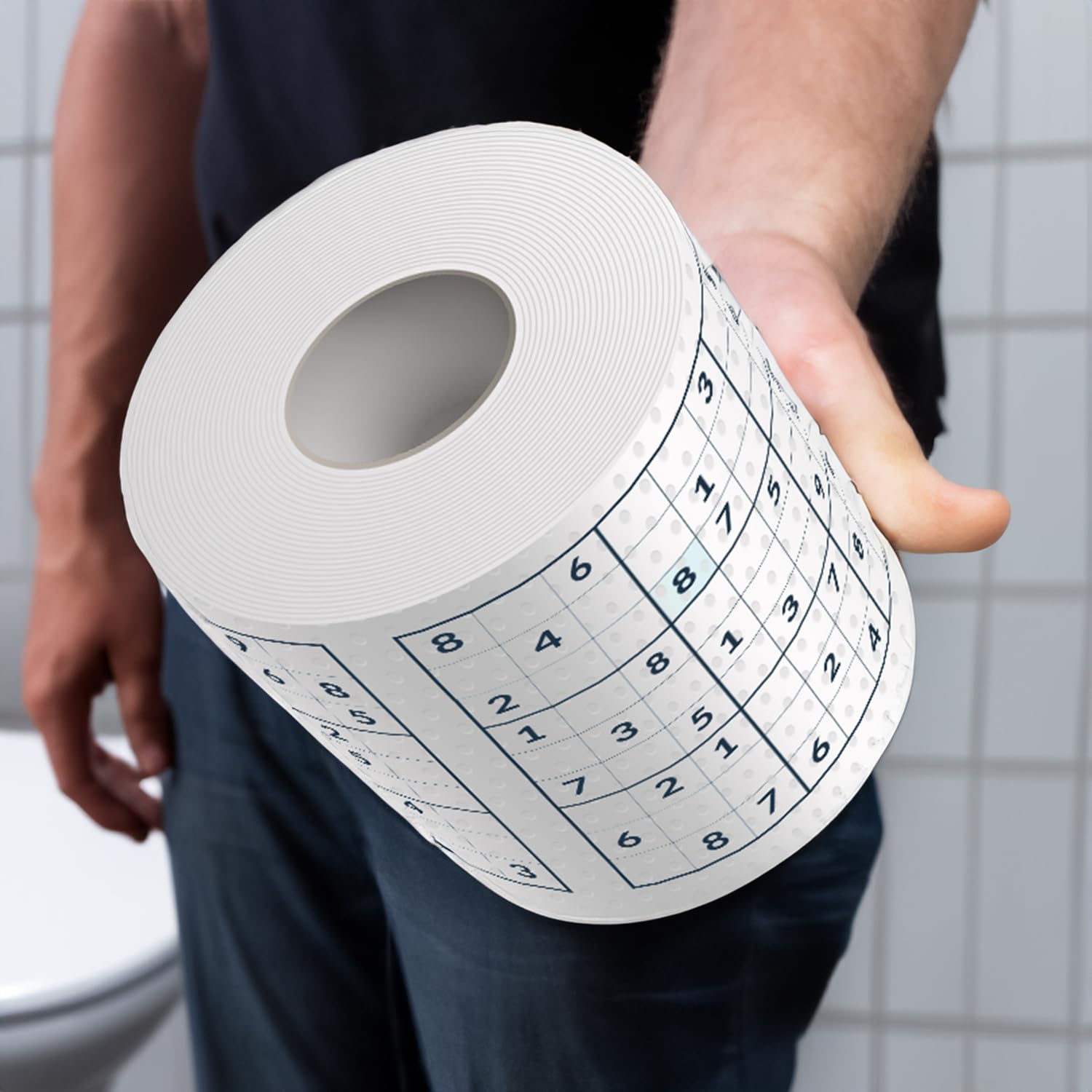 Papel higiénico Sudoku - el papel higiénico divertido para los aficionados a los puzzles