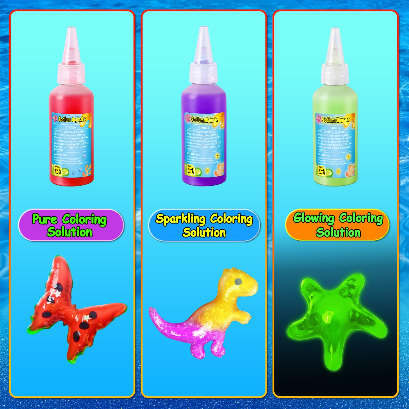 JOPSHEEN 20 Colori Magic Water Elf, Magico Acqua Fairy Gel per Bambini, Attivita Creative Bambino, DIY Giocattolo Fatto a Mano per Ragazzi e Ragazze