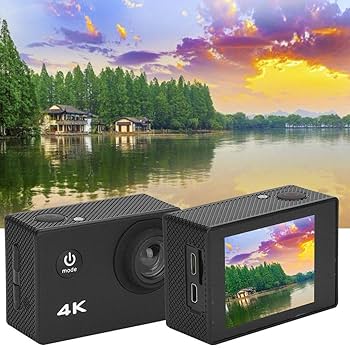 Wi-Fi搭載防水アクションカメラ 170度広角レンズ Amazon | WiFi機能 30m防水 アクションカメラ 4K 1080P HD