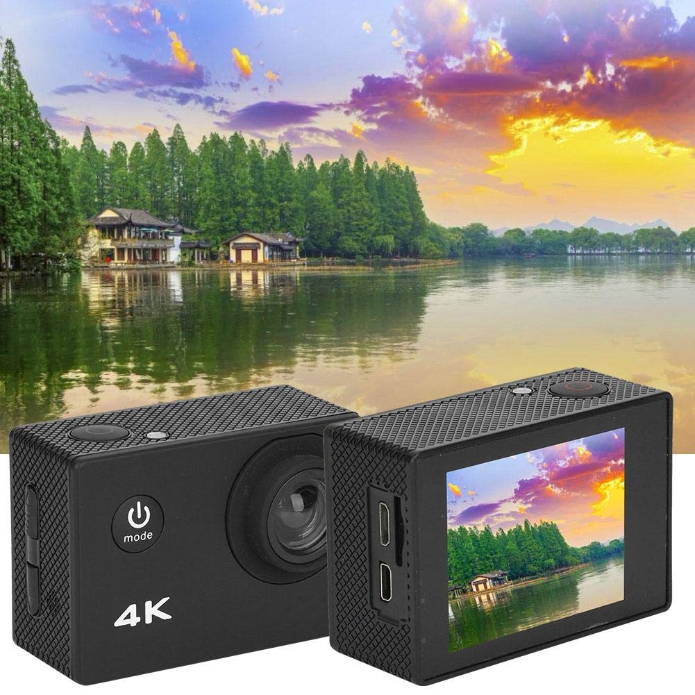 Amazon | スポーツアクションカメラ 4K HDカメラレコーダー 水中30M