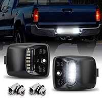 Vista 16 de D-Lumina Conjunto de lámpara LED para placa de matrícula compatible con Dodge Charger Challenger Chrysler 300 Pacifica y Compass 2015-2023