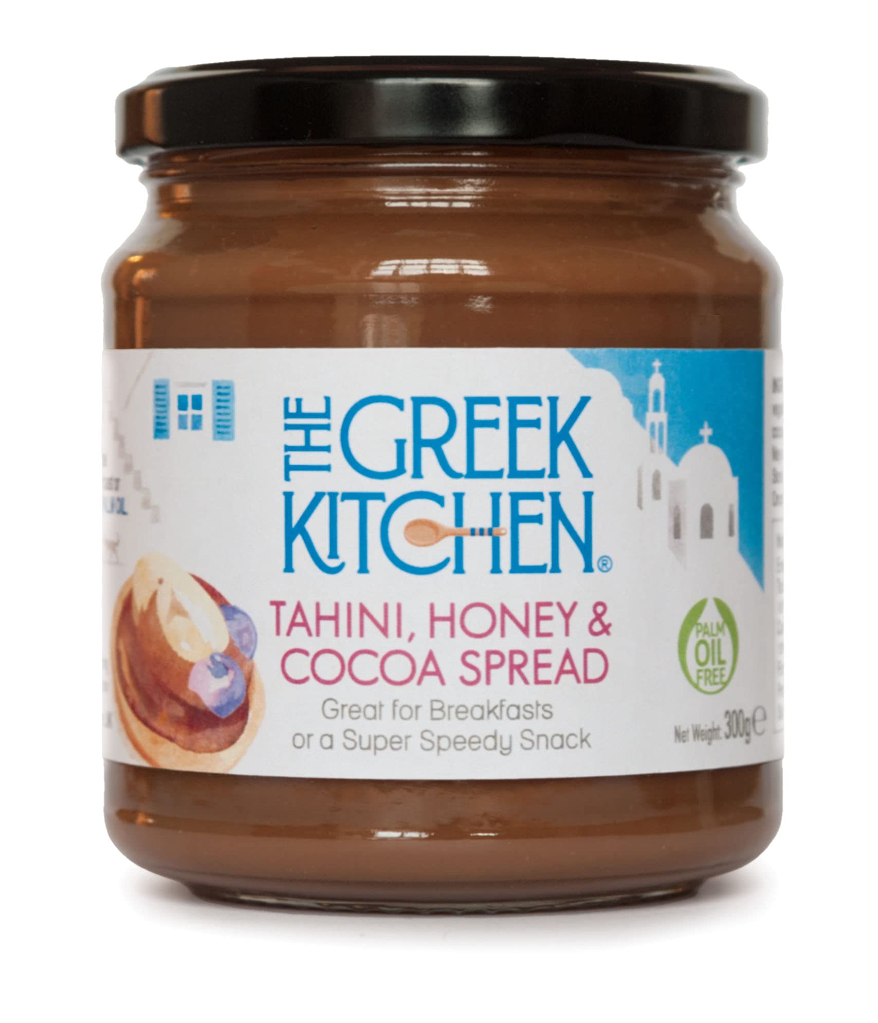 Buy The Greek Kitchen Tahini, Honey & Cocoa Spread Protein Rich, Palm