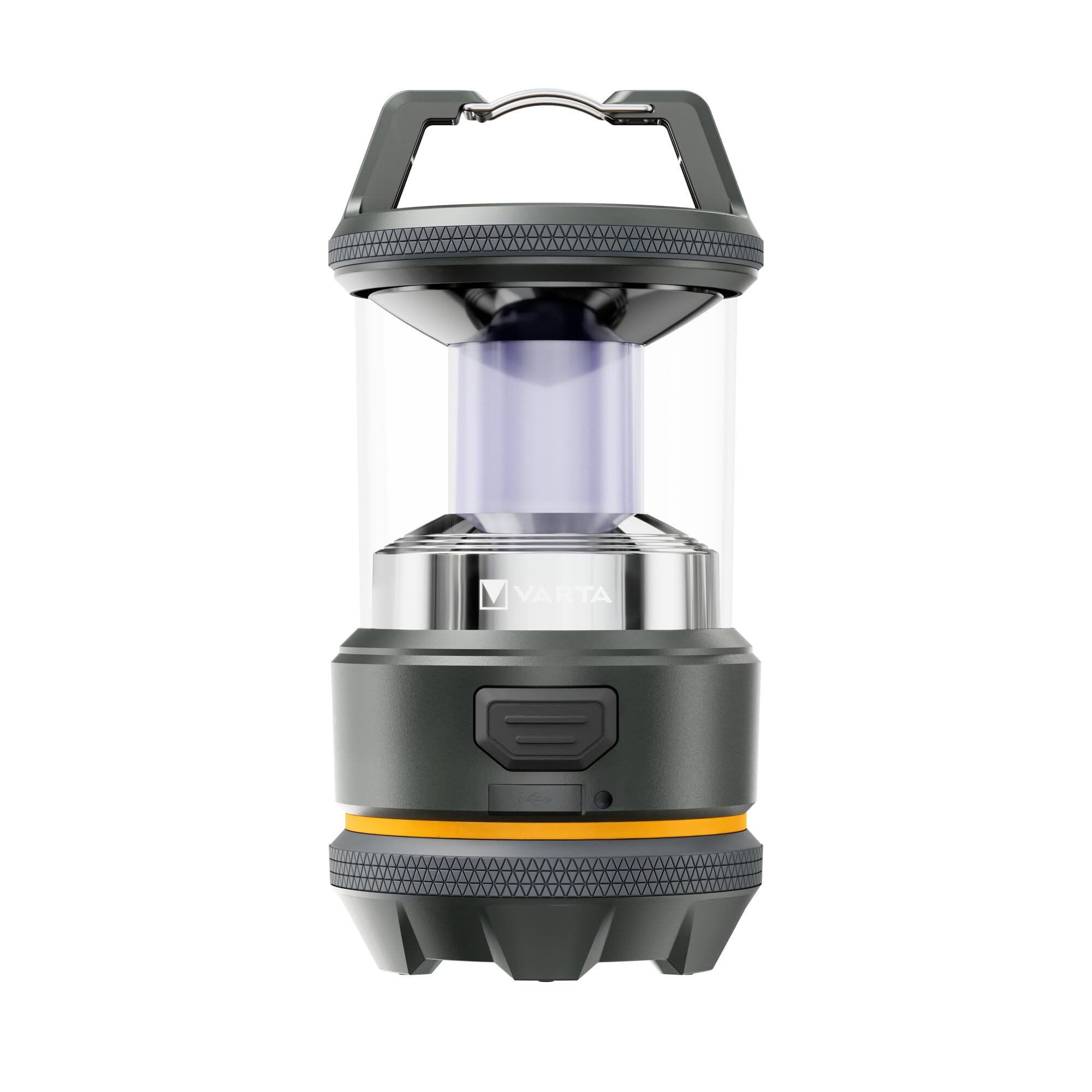 VARTA Linterna Outdoor L20R: linterna LED recargable con 420 lúmenes, hasta 44 horas de autonomía, protección IP54, USB-C, ideal para acampadas, senderismo y emergencias