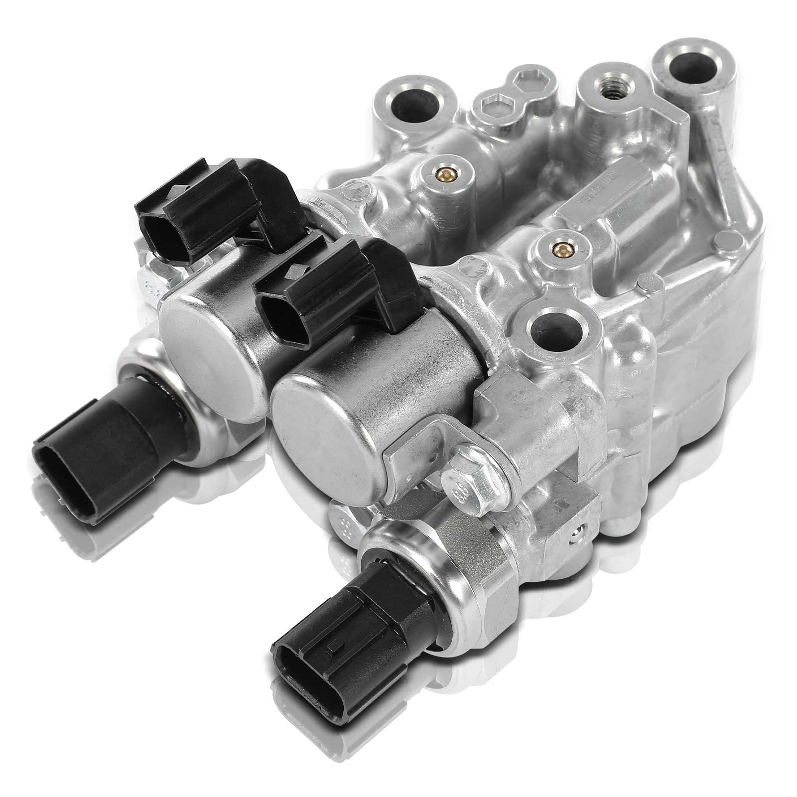 A-Premium Engine Variable Valve Timing (VVT) Solenoid Compatible with Honda Civic 2012-2015, Insight 2010-2014 & Acura ILX 2013, 1.3L 1.5L, Replace# 15810RBJ005