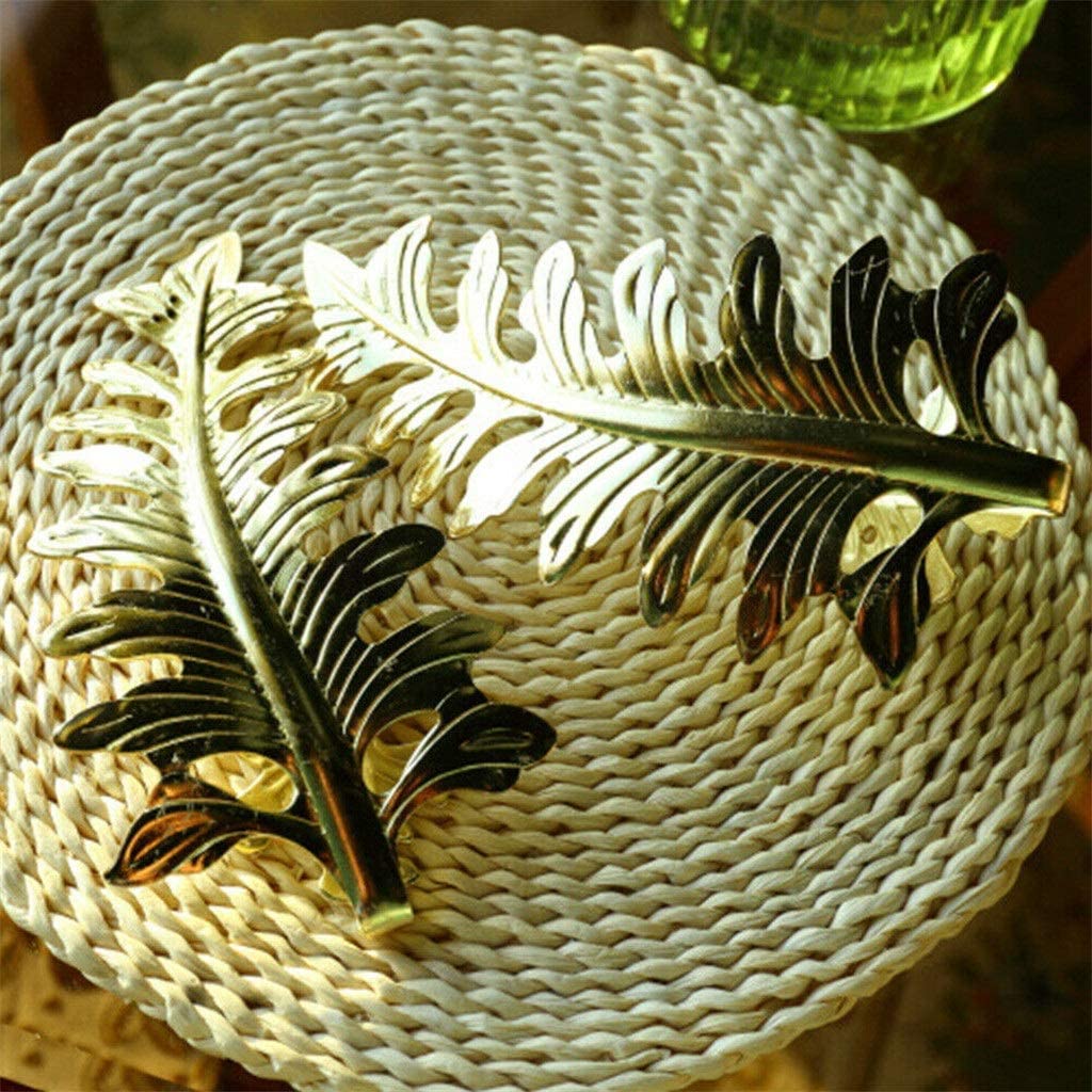 1 Teile/Satz New Big Leaf Stil Vorhang Raffhalter Zurückhalten Halter Messing Quaste Haken Gold Bronze (Color : C) (B)