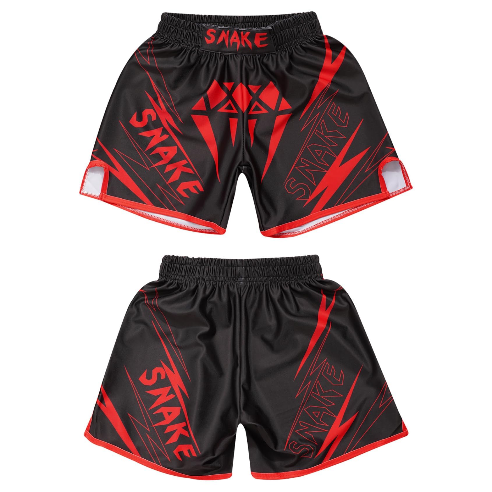 Pantalones cortos de boxeo Muay Thai para niños MMA lucha artes marciales