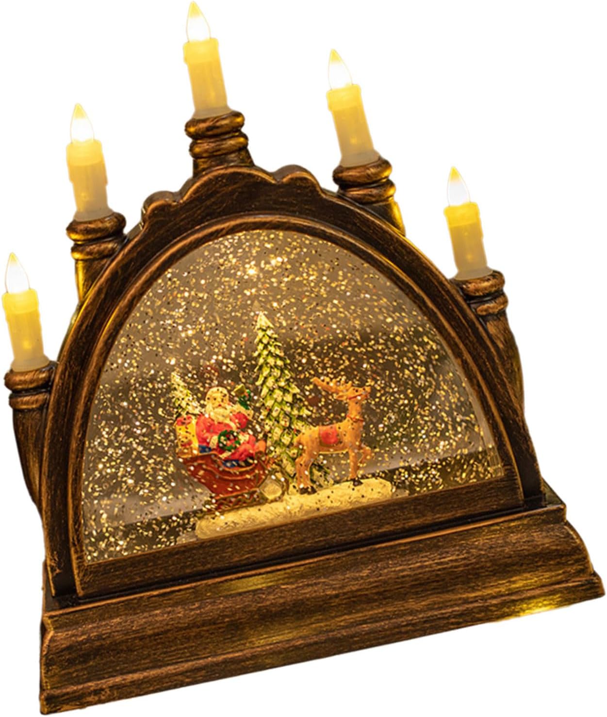 Soft Glowing Crystal Lights Christmas Decoration Pieces Portable Accessory for a Warm and Inviting Setting Desktop Accessory