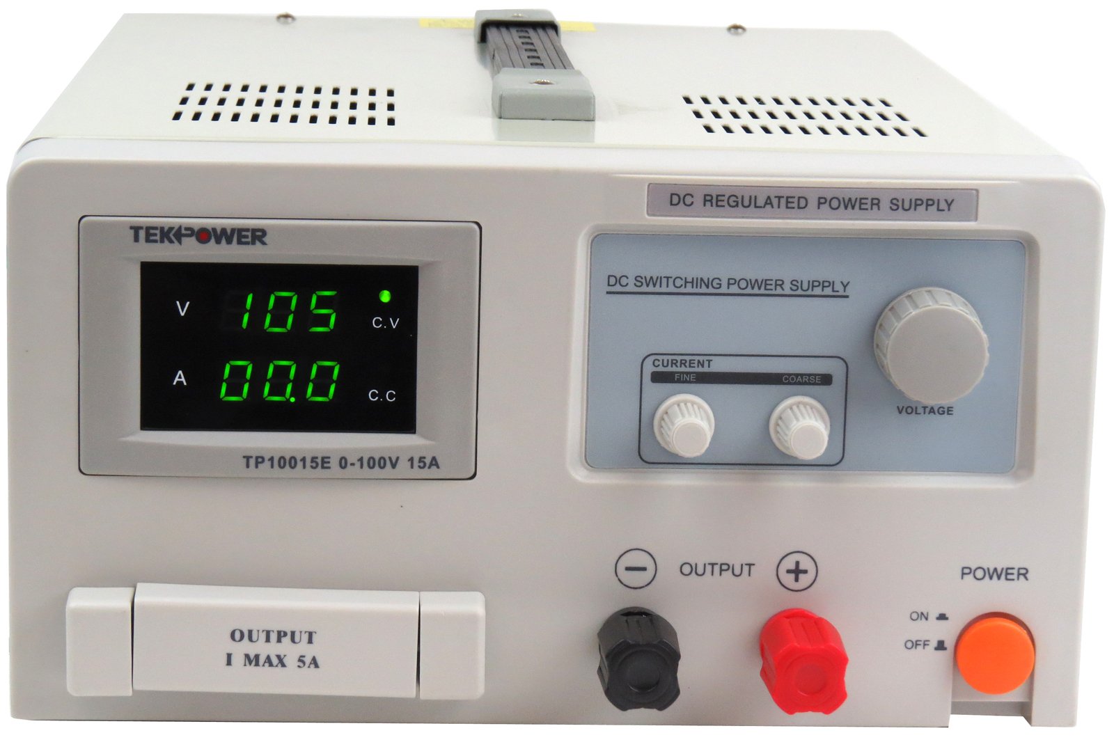 TekPower TP10015E DC Adjustable Switching Power Supply 100V 15A with Digital Display