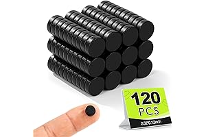 Bulk Pack of 120 Neodymium Small Magnets: A Versatile Craft Essential