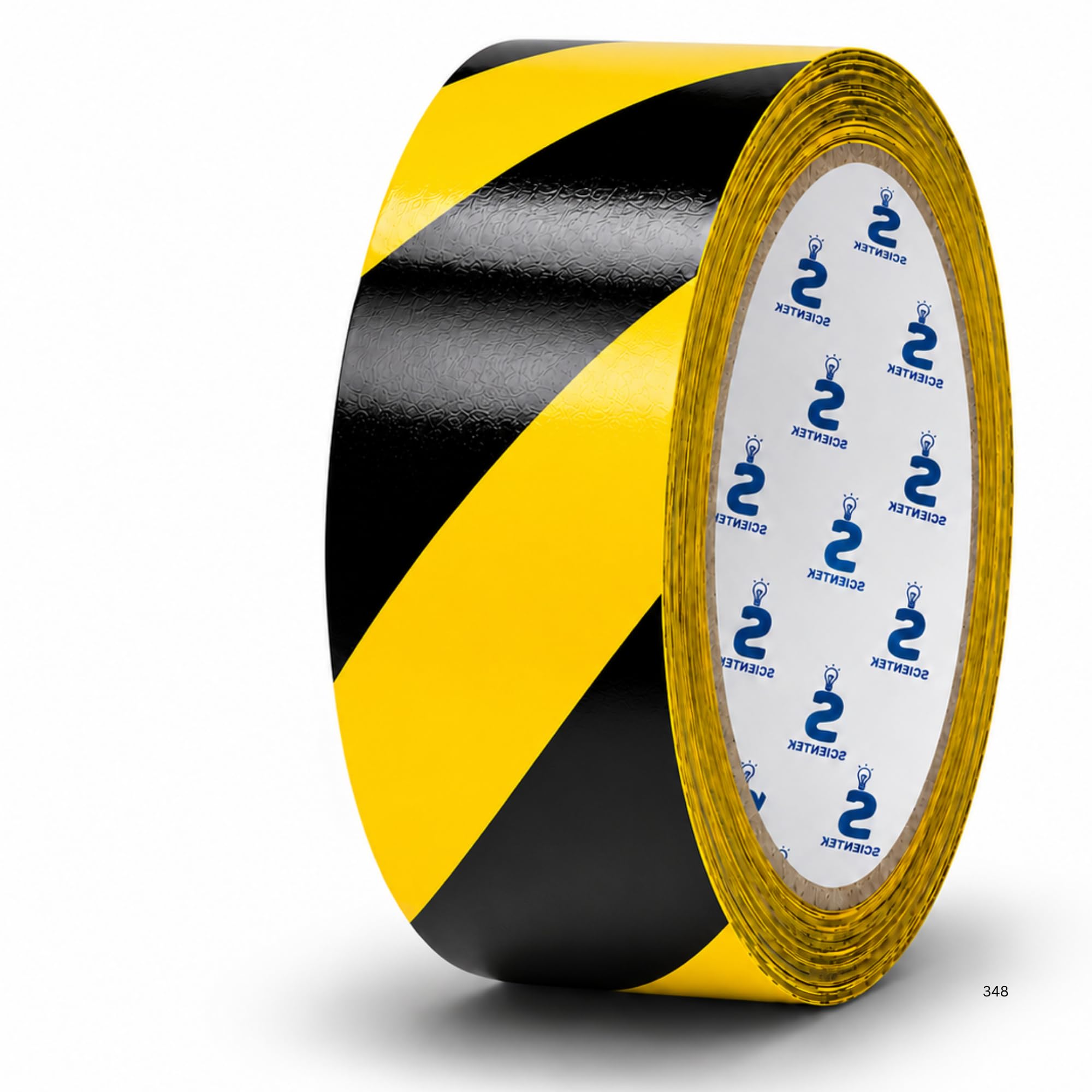 Floor Marking Tape - Caution Tape - Waterproof Safety Marking Yellow Black Zebra Reflective Tape For Floor, Hazard Warning Reflector Fluorescent Tape, Parking Sticker - 2 Inch X 50 M -pack 1-image-17