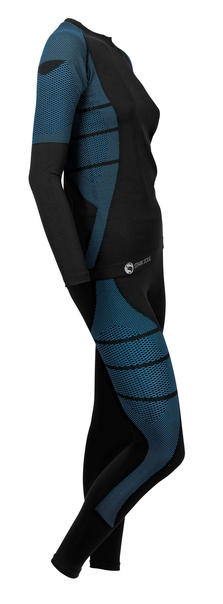 STARK SOUL Damska bielizna funkcyjna Seamless Ski, bielizna outdoorowa, do wyboru jako spodnie lub koszula