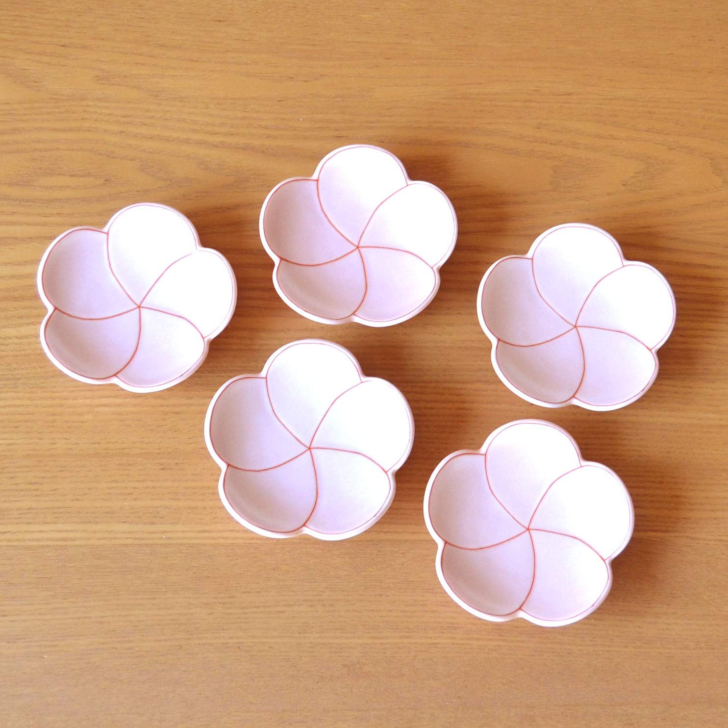 【最短発送】正月 食器 和食器 小皿 9cm 梅 縁起物 有田焼 幸梅（ピンク） Amazon | 正月 食器 和食器 小皿 9cm 梅 縁起物 有田焼 幸梅