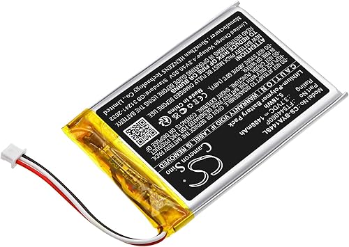 CS Cameron Sino 1400mAh / 5.18Wh Replacement Battery for Babymoov A014416, A014417, A014420, Babyphone Yoo-Feel, Babyphone Yoo-moov, Babyphone Yoo-Travel, FT544060P
