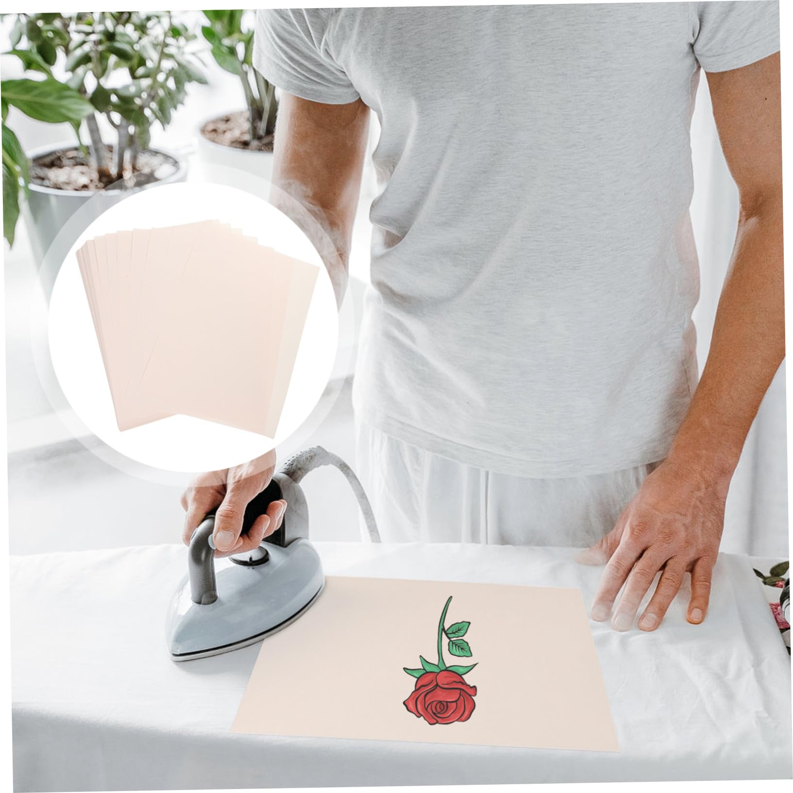 A4-sublimationspapier 100 Stück Rosa Papier für Heißtransfer