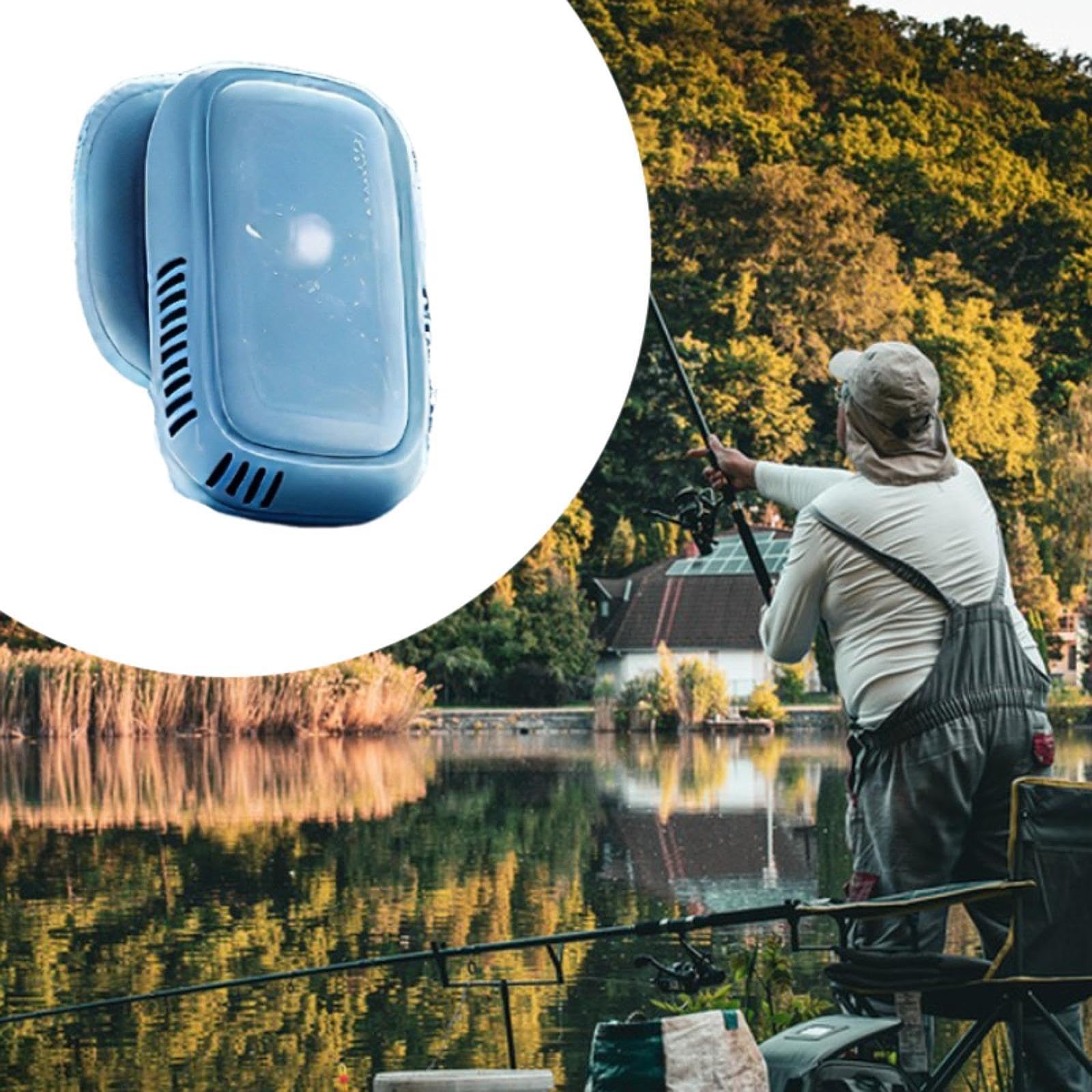 Amagogo Kühl für Eisweste, tragbarer, klimatisiert, wiederaufladbar, Kühlwesteneinsätze, Klimaanlage für den Rücken, für Wandertraining