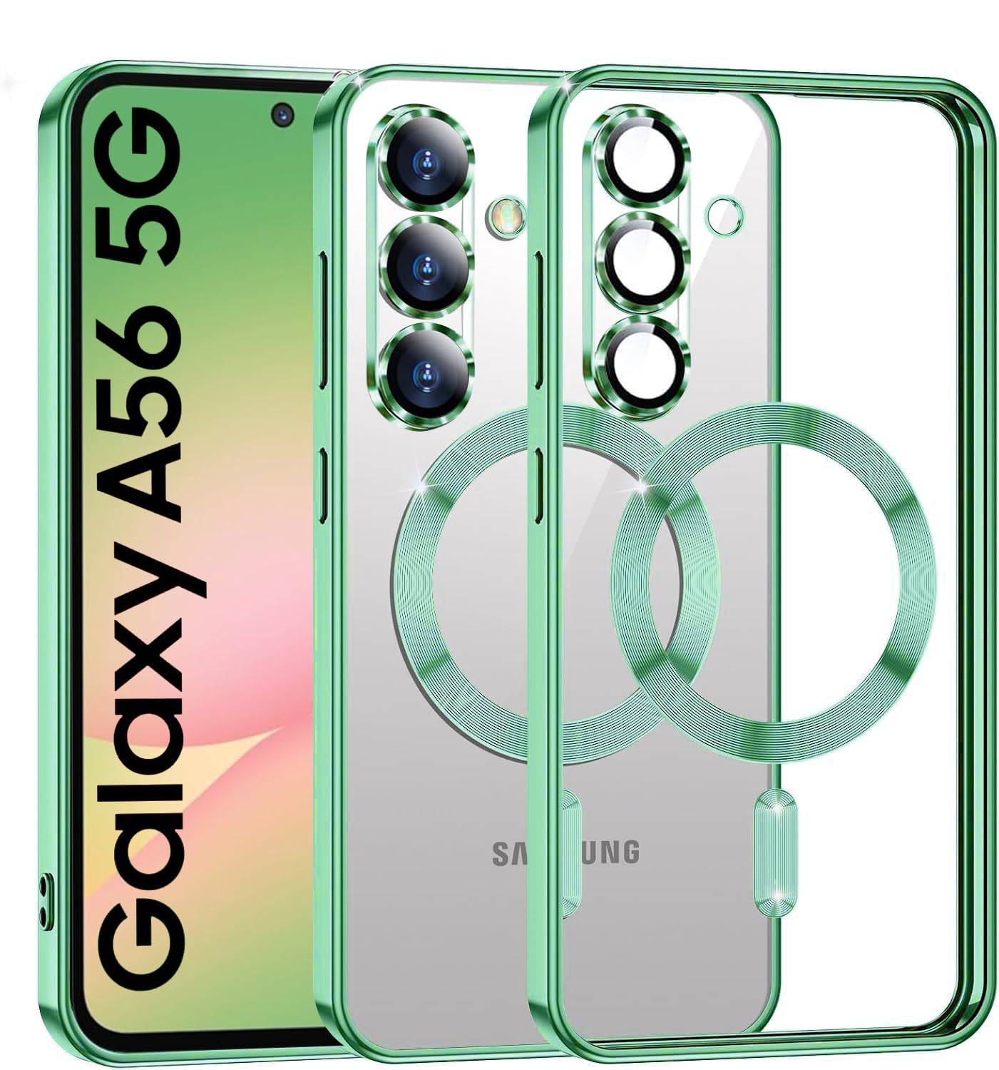 VONZEE Clear MagSafe Case for Galaxy S23 Plus -24