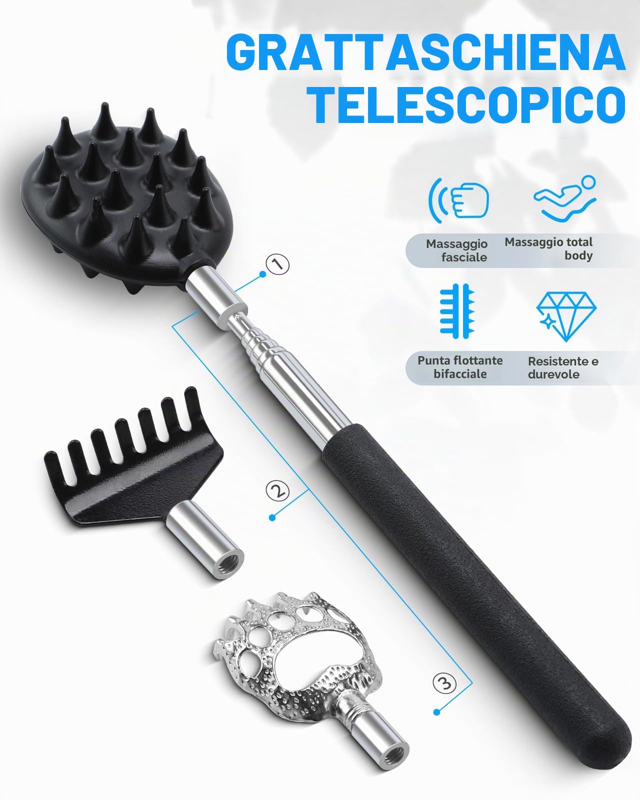 Kekoy kit di recupero per protesi all'anca 8 in 1, Ausili per vestirsi | include 91cm pinza telescopica, infila calze, calzascarpe, cinghia coscia e gambe, spugna da bagno, grattaschiena,per anziani