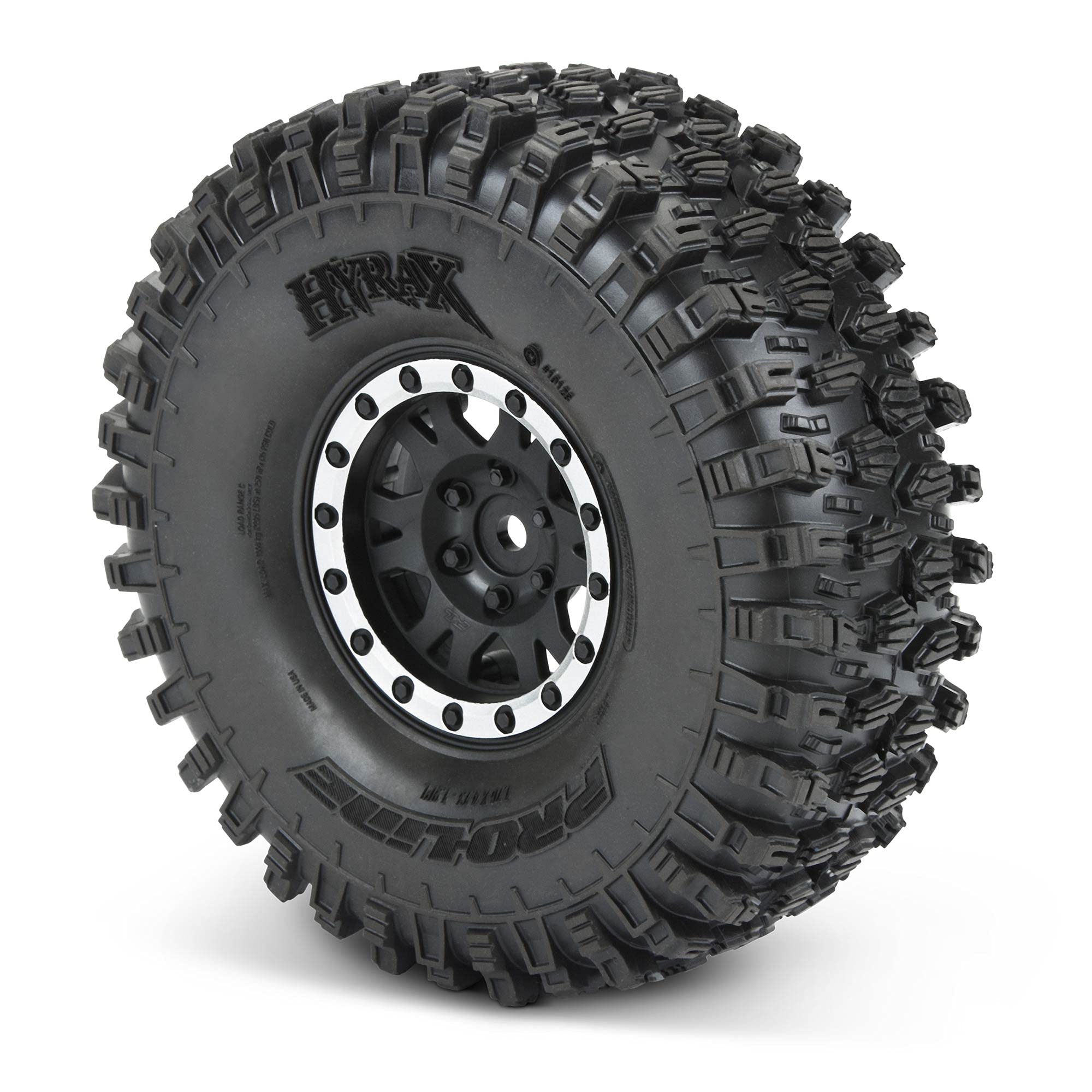 Amazon.com: Pro-Line Racing Hyrax 1.9 G8 MTD Impulse Blk/Slvr