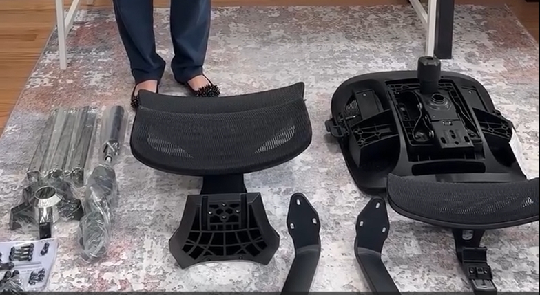 Amazon.com: OdinLake L1 Ergo Upgrade 518 Grey Ergonomic Mesh