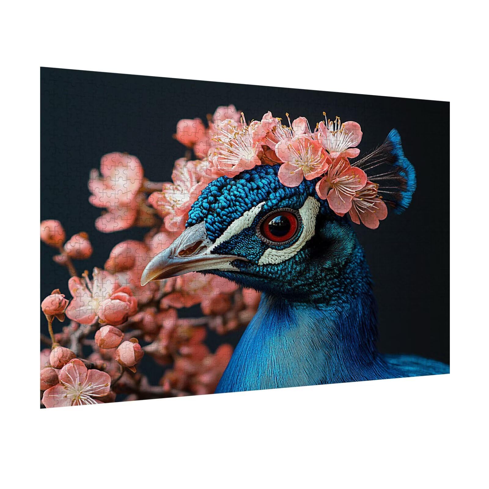 Puzzle 2000 Pezzi Fiori Puzzle Classici per Gioco Familiare, n-293 | Impossibile Puzzles, Intrattenimento Creativo, Rilassamento e Intelligence, Regalo per Amore e Amico, Decorazioni Casa, Paone