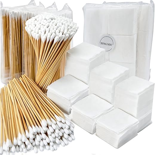 Efficient Gun Cleaning Kit: Lint-Free, 600 Patches, 400 Swabs