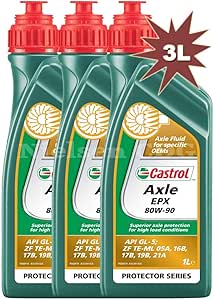 Castrol Axle EPX 80w-90 Axle Oil 3x1L = 3 Litre : Amazon.co.uk: Automotive