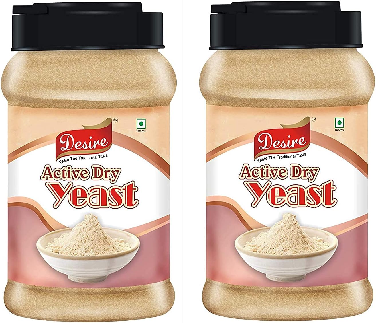 - Baker's Active Dry Yeast 1 Kg (Pack of 2) | Instant Dry Yeast for Baking Bread, Pizza Dough, Cakes & More