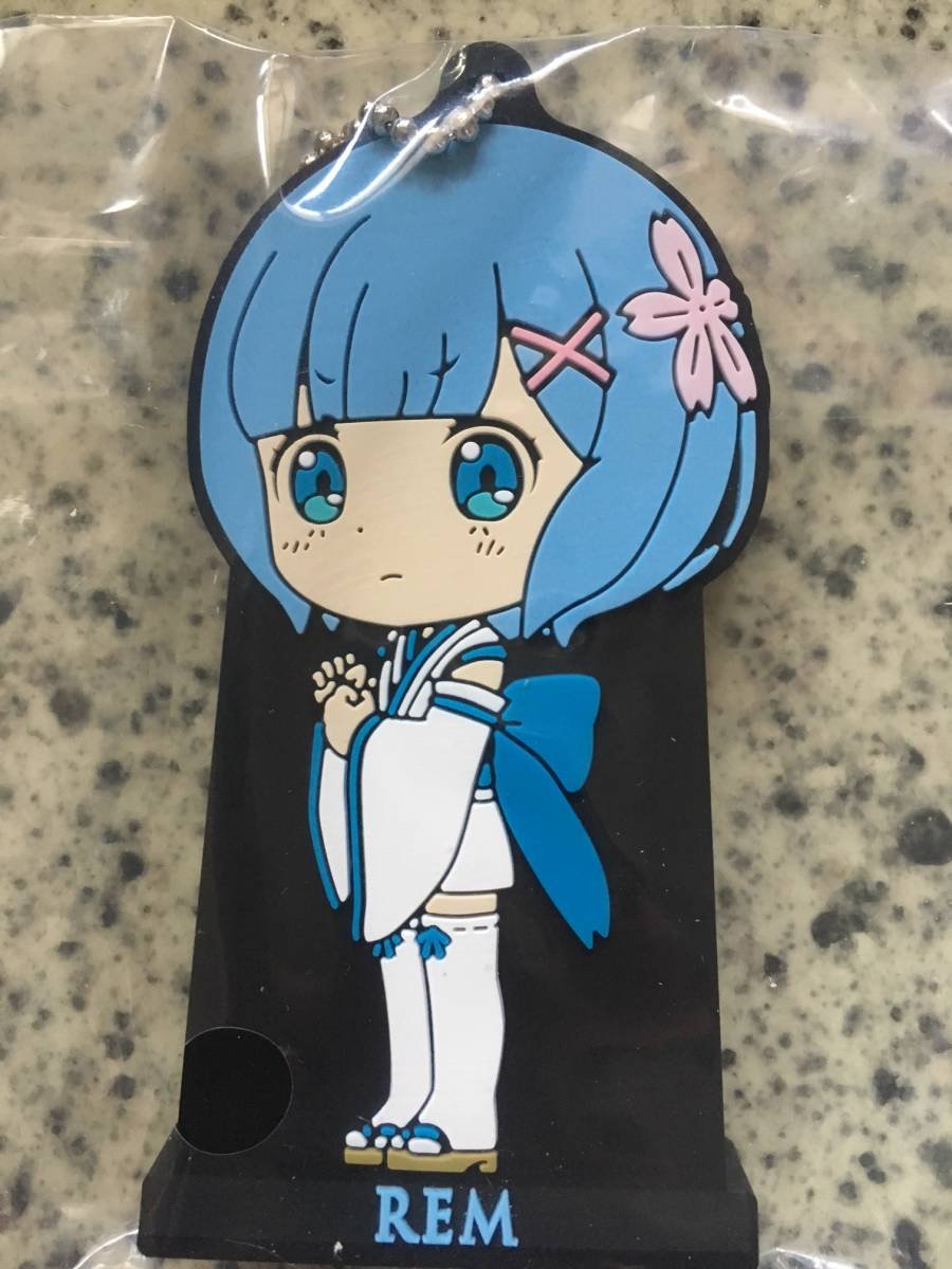 Banpresto Ichiban Kuji Re:Zero Starting Life in Another World Always with You D Award Ruber Strap Rem Childhood