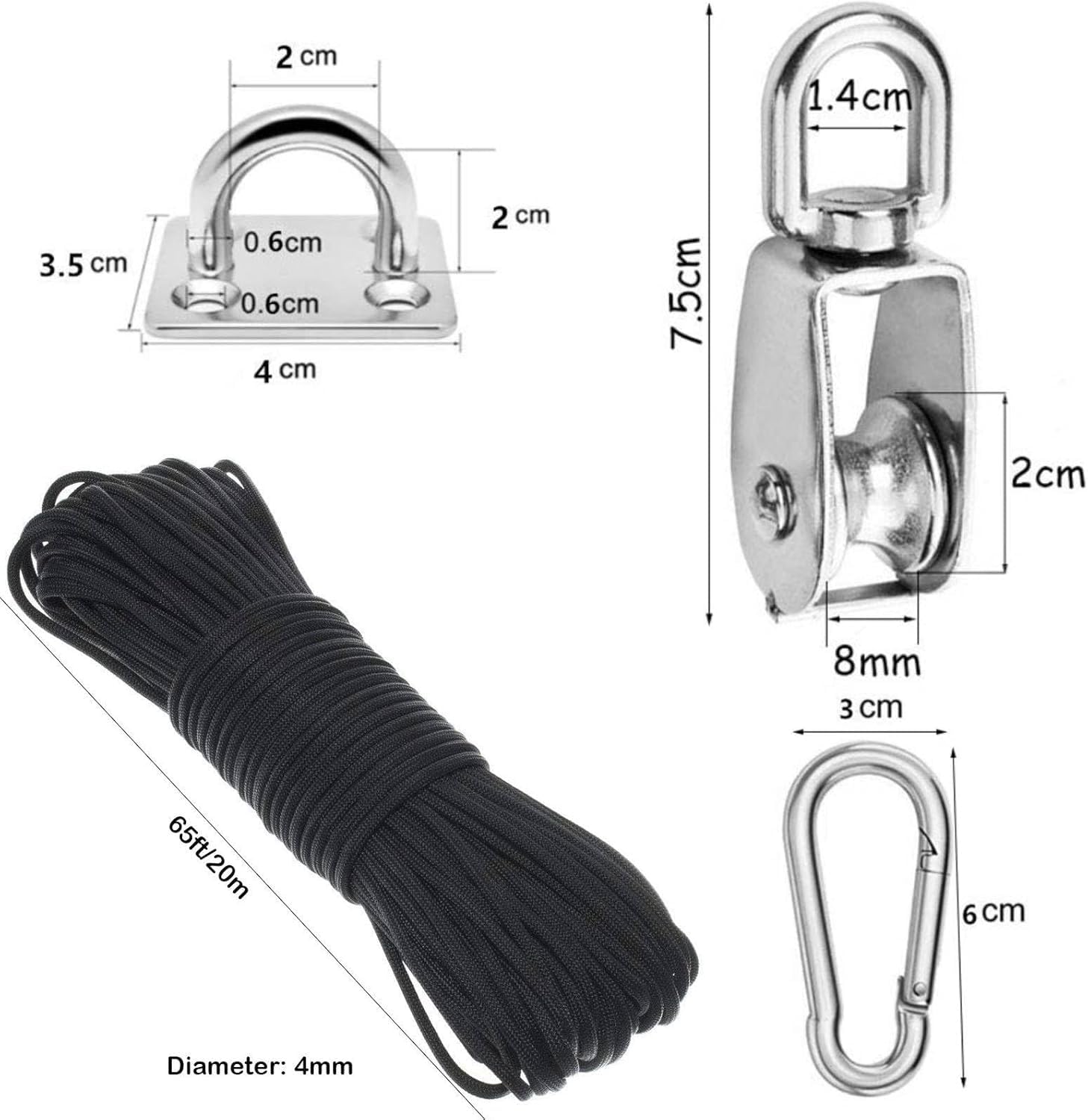 Lift-All Company EN1801TX6 Tuff-Edge Web Sling, Endless, 1-Ply, 1