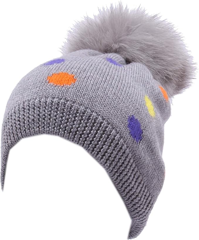 Catya 4978Y cuffia bimba girl wool/cashmere grey berretto hat : Amazon.it:  Abbigliamento