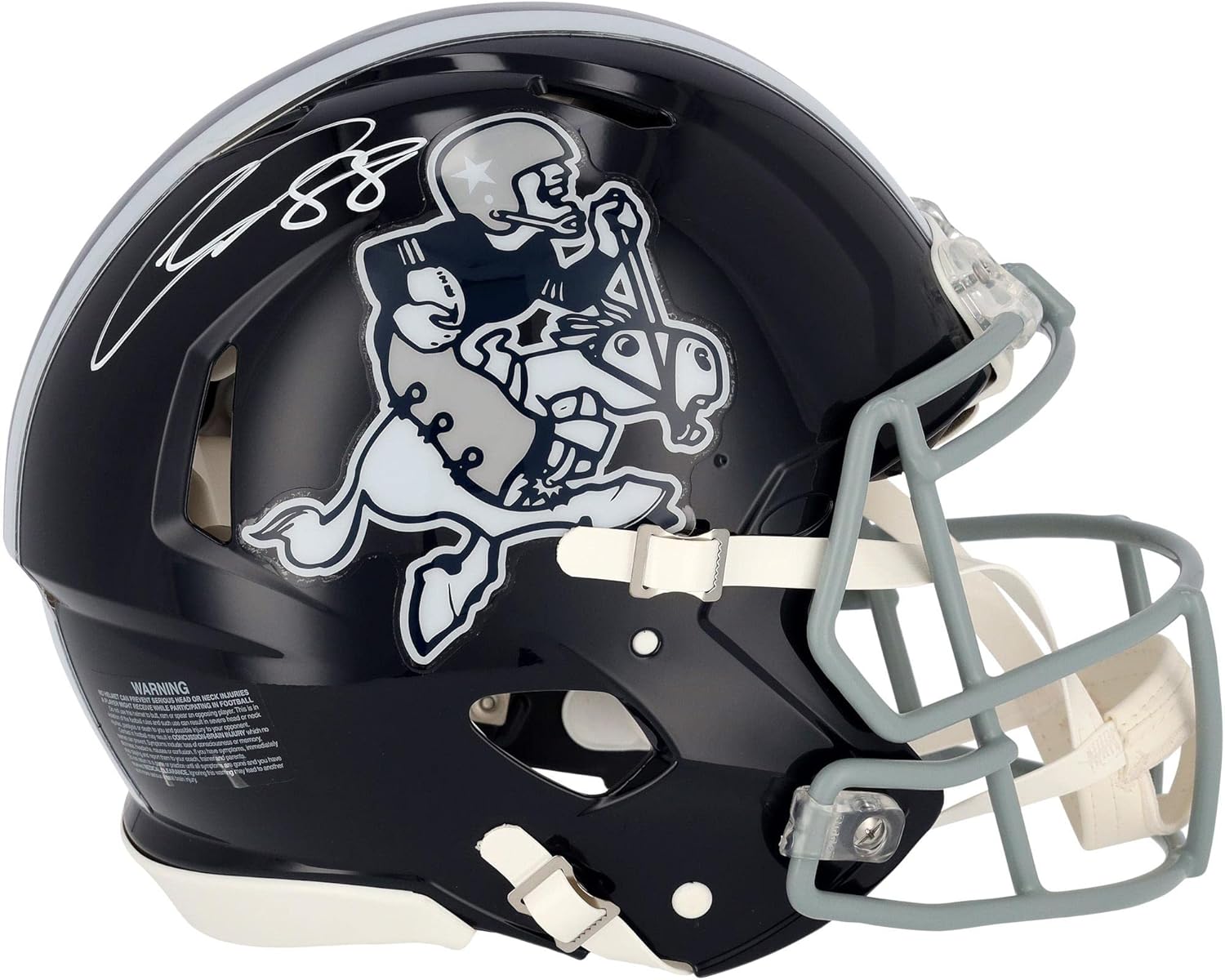 CeeDee Lamb Dallas Cowboys Autographed Riddell Cowboy Joe Speed Authentic Helmet - Autographed NFL Helmets