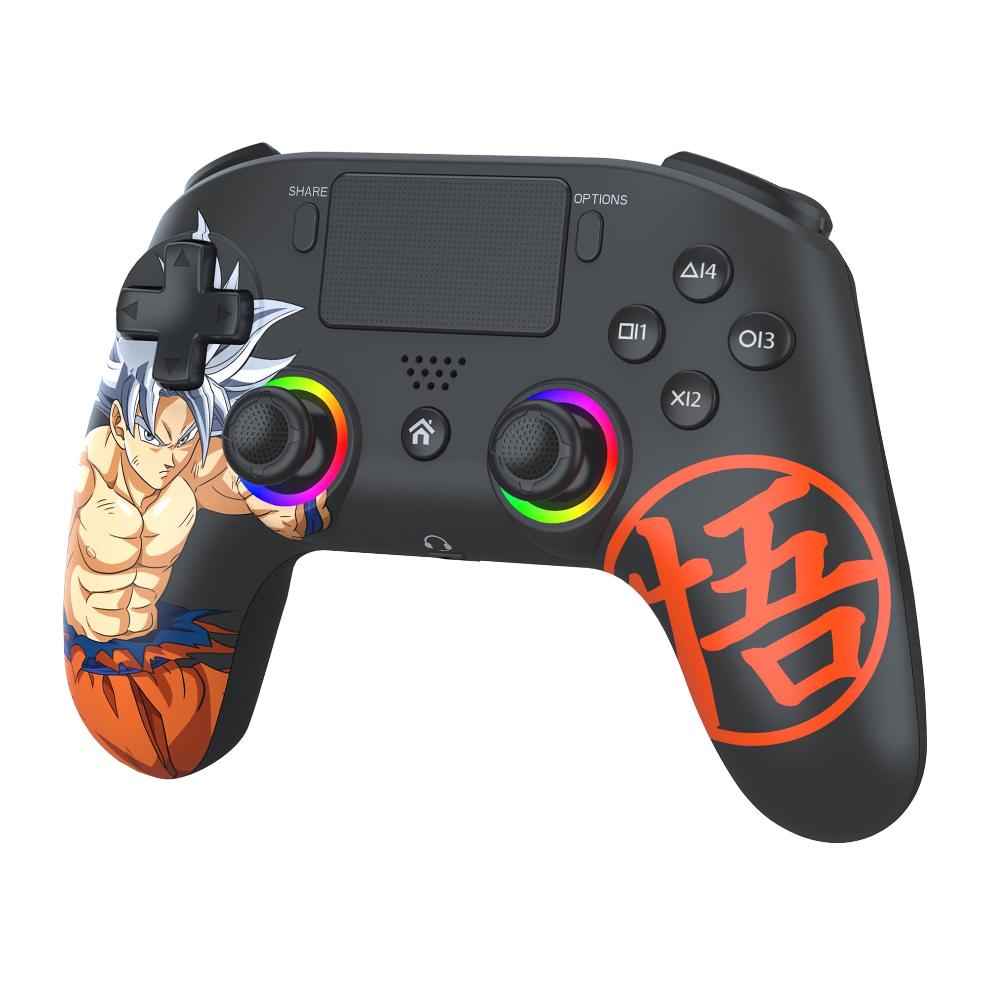 Subsonic - Dragon Ball Z PS5 Wireless Controller - DBZ Controller PS5 Goku
