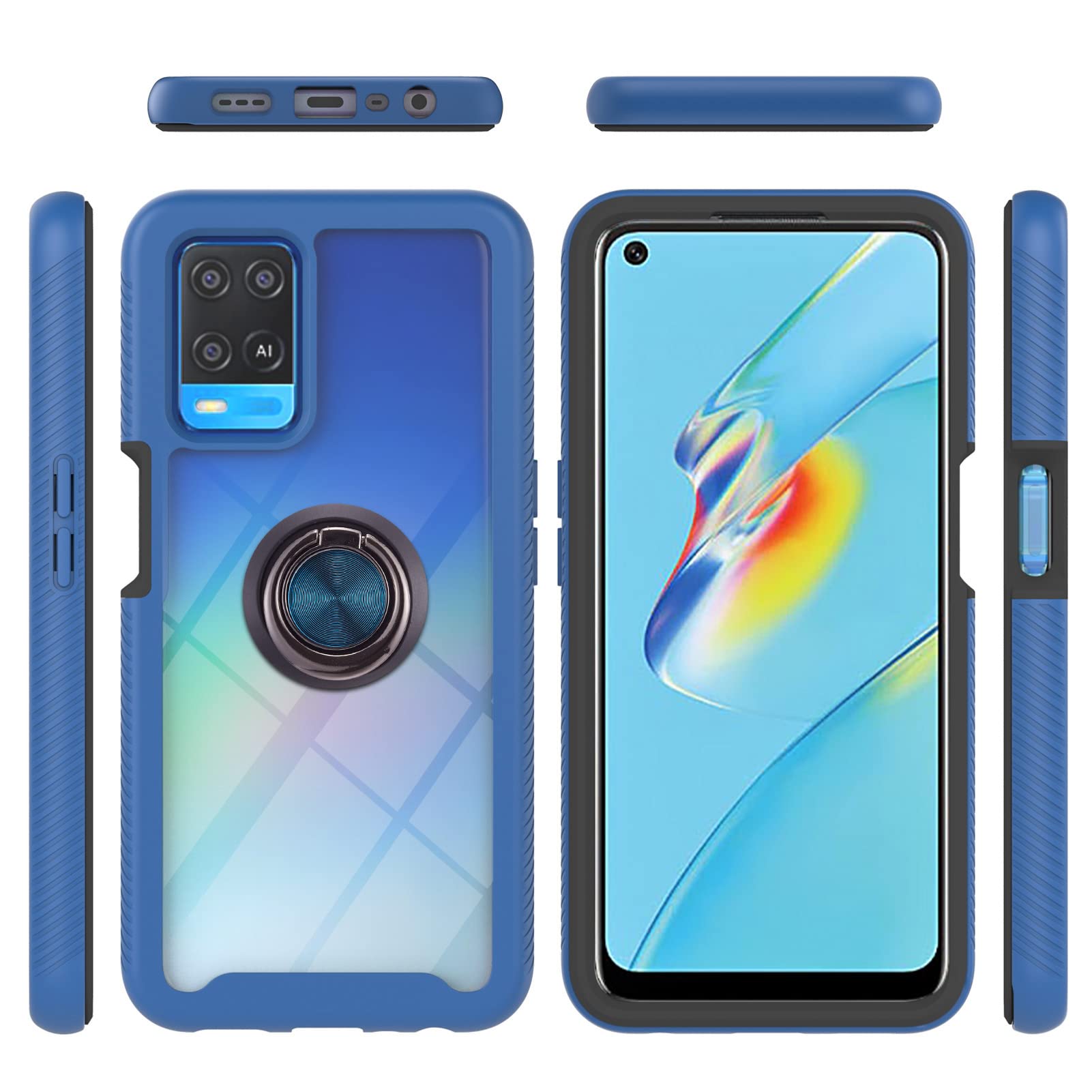 Custodia In Pelle Di Lusso Per OPPO A56 A16 A55S A54S K10 A96 A76 - Foto 5