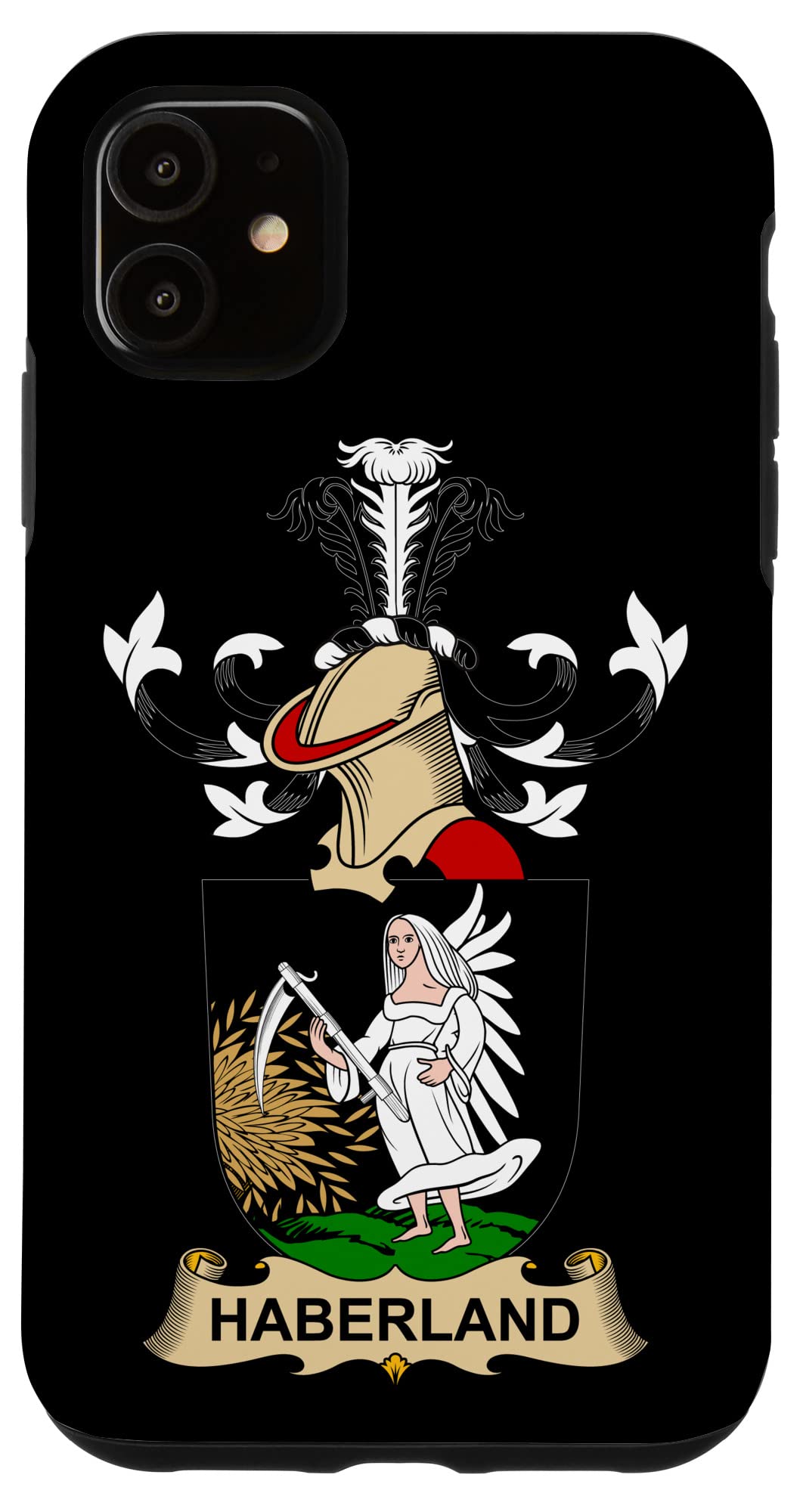 iPhone 11 Haberland Coat of Arms - Family Crest Case