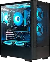 PC de escritorio para juegos - AMD R5 5600X GeForce RTX 5060 8GB, 32GB DDR4 RAM, 1TB NVMe SSD, refrigeración ARGB, computadora para juegos preconstruida