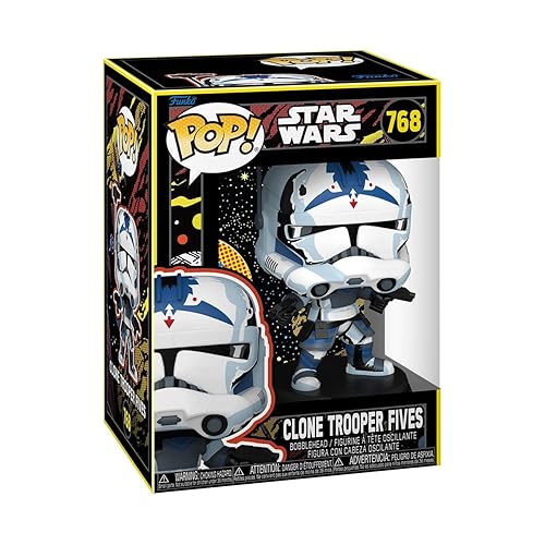 Funko Pop Star Wars: Clone Wars - Fives - (Retro)