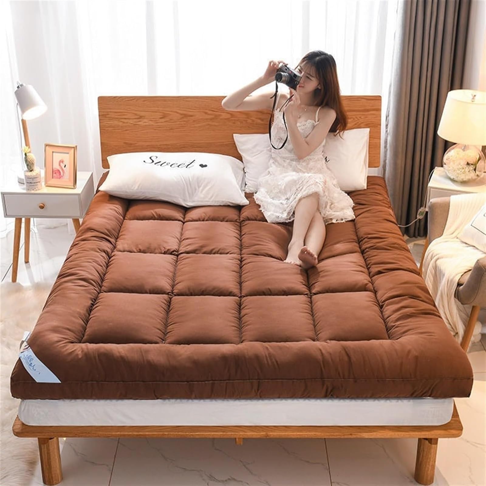 Matelas De Sol Futon, Matelas De Lit Pliable Épais Japonais