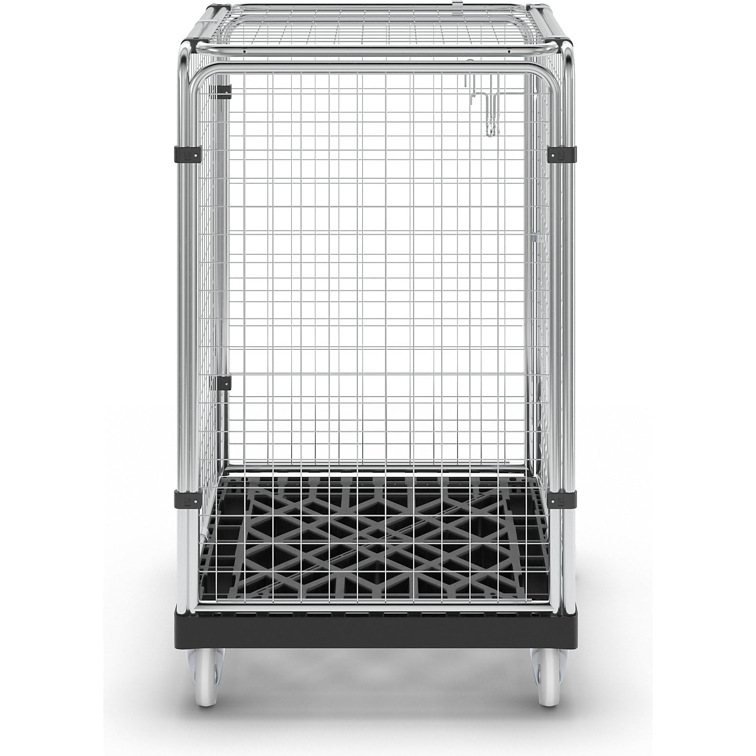 FRANKEL kaiserkraft | Roll-conteneur PROTECT | hauteur 1200 mm | noir profond