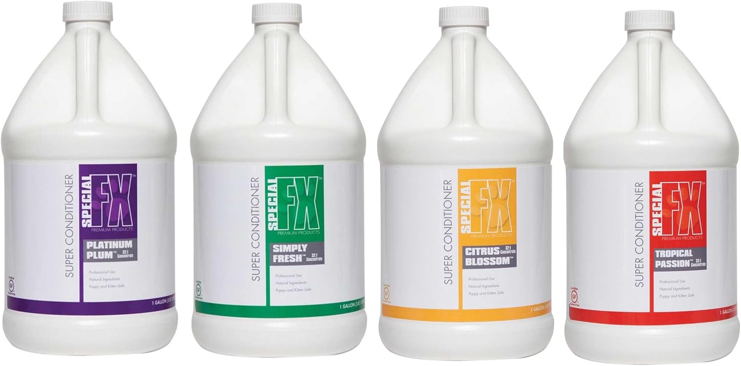 MPP Professional Super Conditioner for Dogs and Cat High Concentrate Grooming Gallon (Red - Tropical Passion)