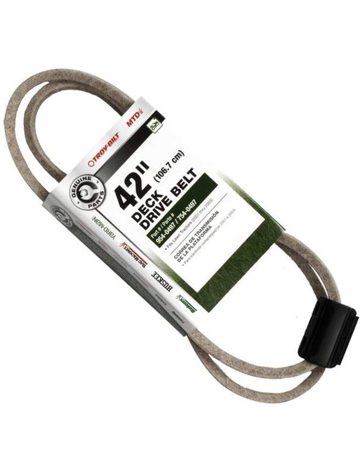 MTD Genuine Parts 490-501-M053 42" Deck Drive Belts, Natural