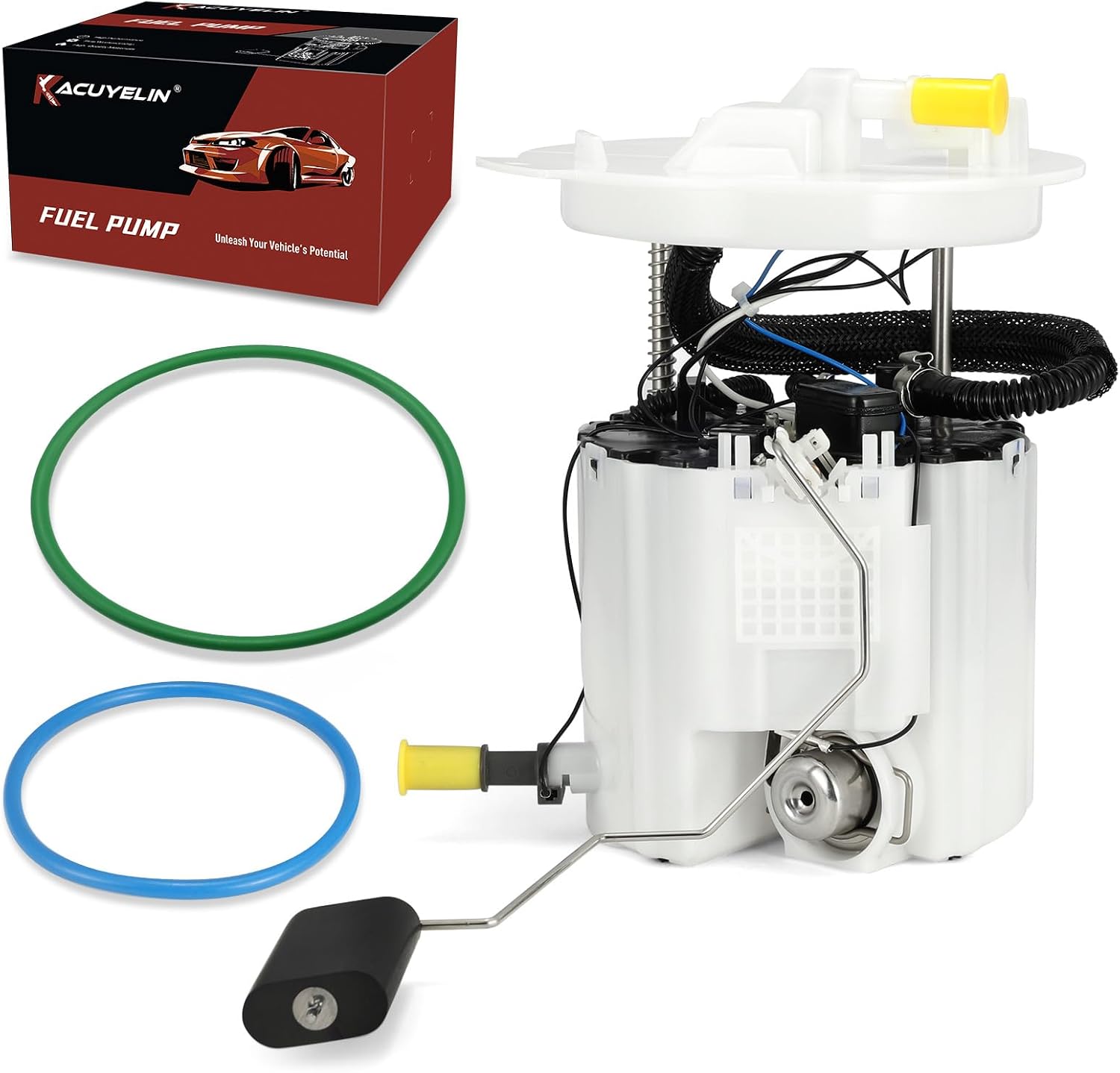 E4007M Electric Fuel Pump Module Assembly Sending Unit Compatible with Chevrolet Chevy Camaro SS 2010 2011 2012 2013 2014 2015 6.2L V8 Replaces# 13577820 19208721 FG1291 M10237 P76848M SP6681M