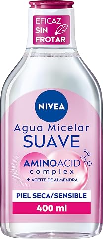 NIVEA Água micelar suave para pele seca e sensível, 400 ml
