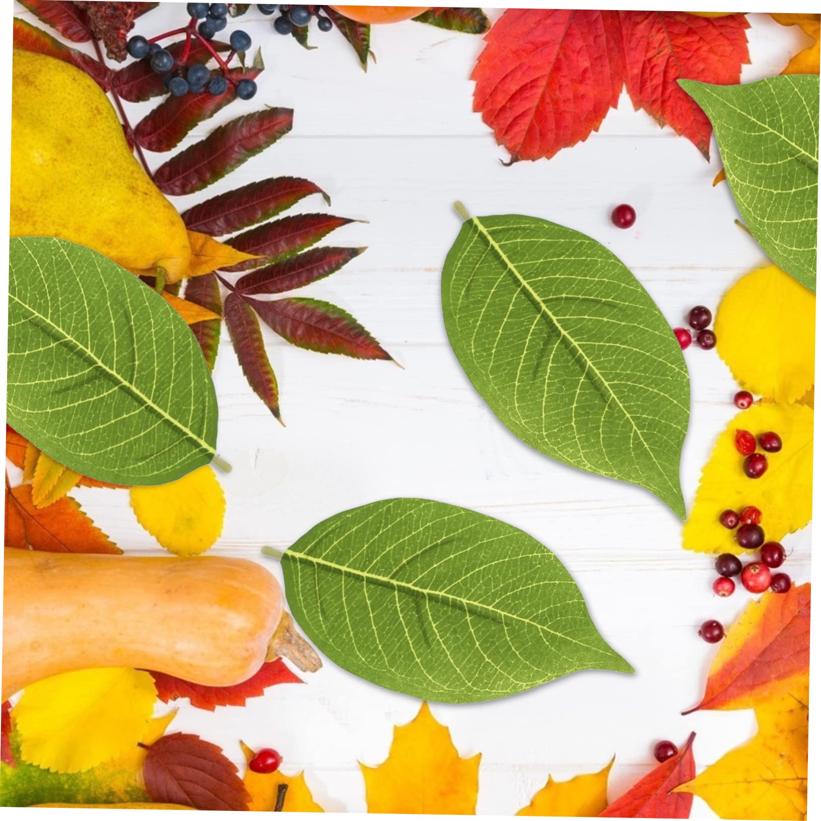 ifundom 150pezzi Foglie Di Magnolia Artificiali Da Pu Per Decorazioni Di Feste e Occasioni Speciali Atmosfera Naturale e Realistica Per Decorazioni Domestiche e Foto