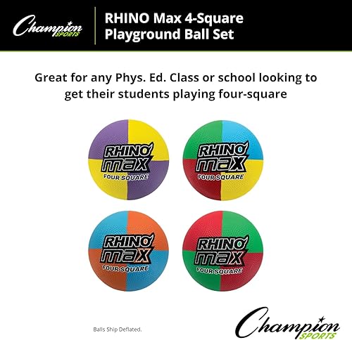 Miniatura 42 de Champion Sports Juegos de pelotas Rhino Max Playground - Disponible en varios estilos de actividad