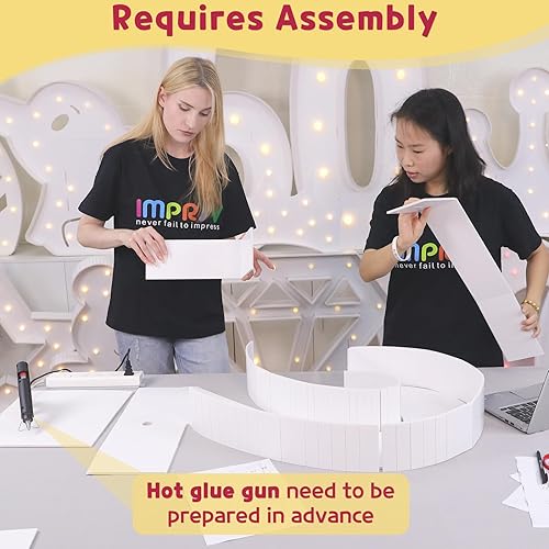 Miniatura 3 de imprsv Números de mosaico de 3 pies para globos, marco de números de mosaico de globos, número de marquesina, globo número 0, decoración de