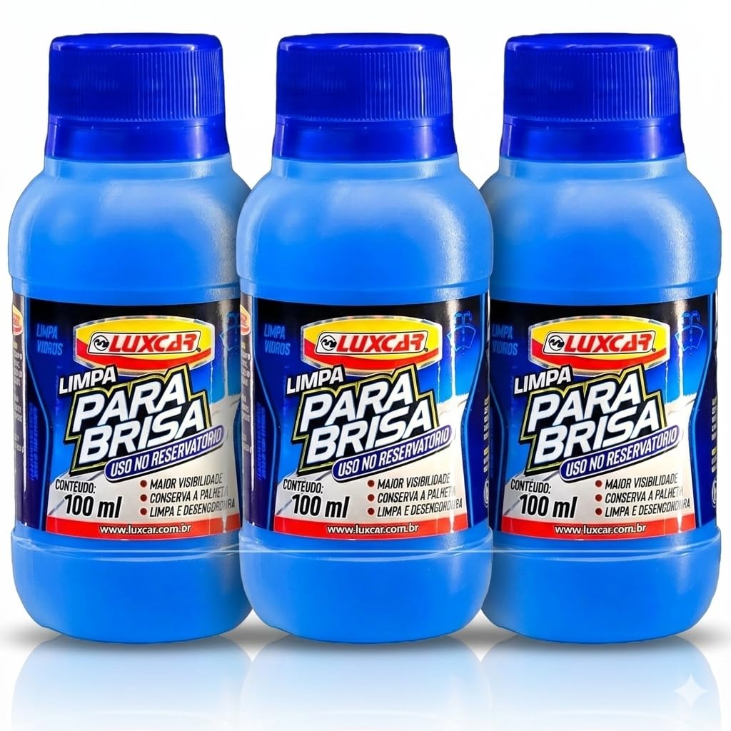 Kit 3 Unidades - Limpa Para-Brisa 100 Ml