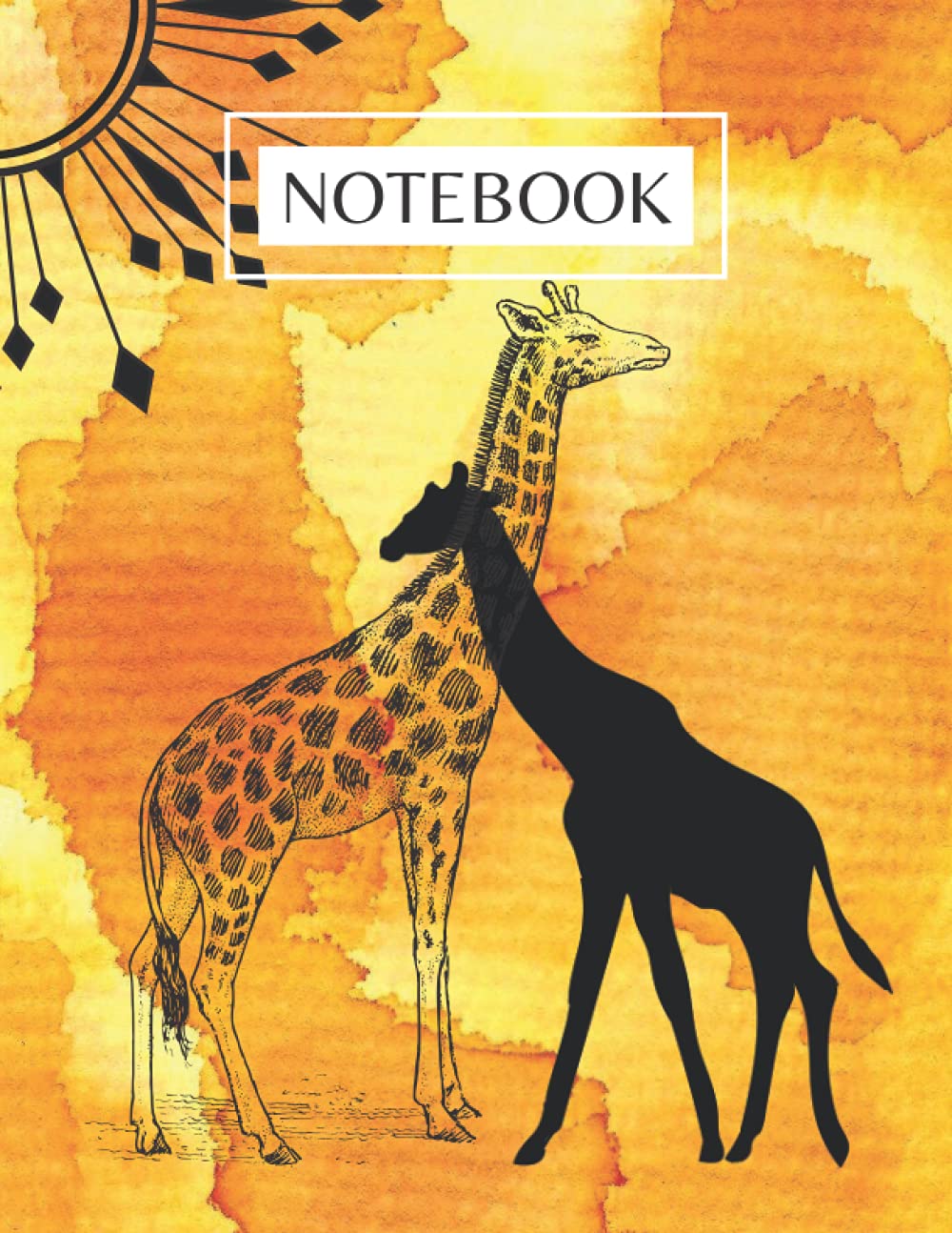 Giraffe Notebook: Composition Journal