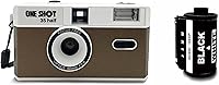 Vista 1 de 1 Shot Point and Shoot - Cámara de película de 35mm, cámara retro reutilizable de medio marco, flash integrado, incluye un rollo de película ASA/ISO
