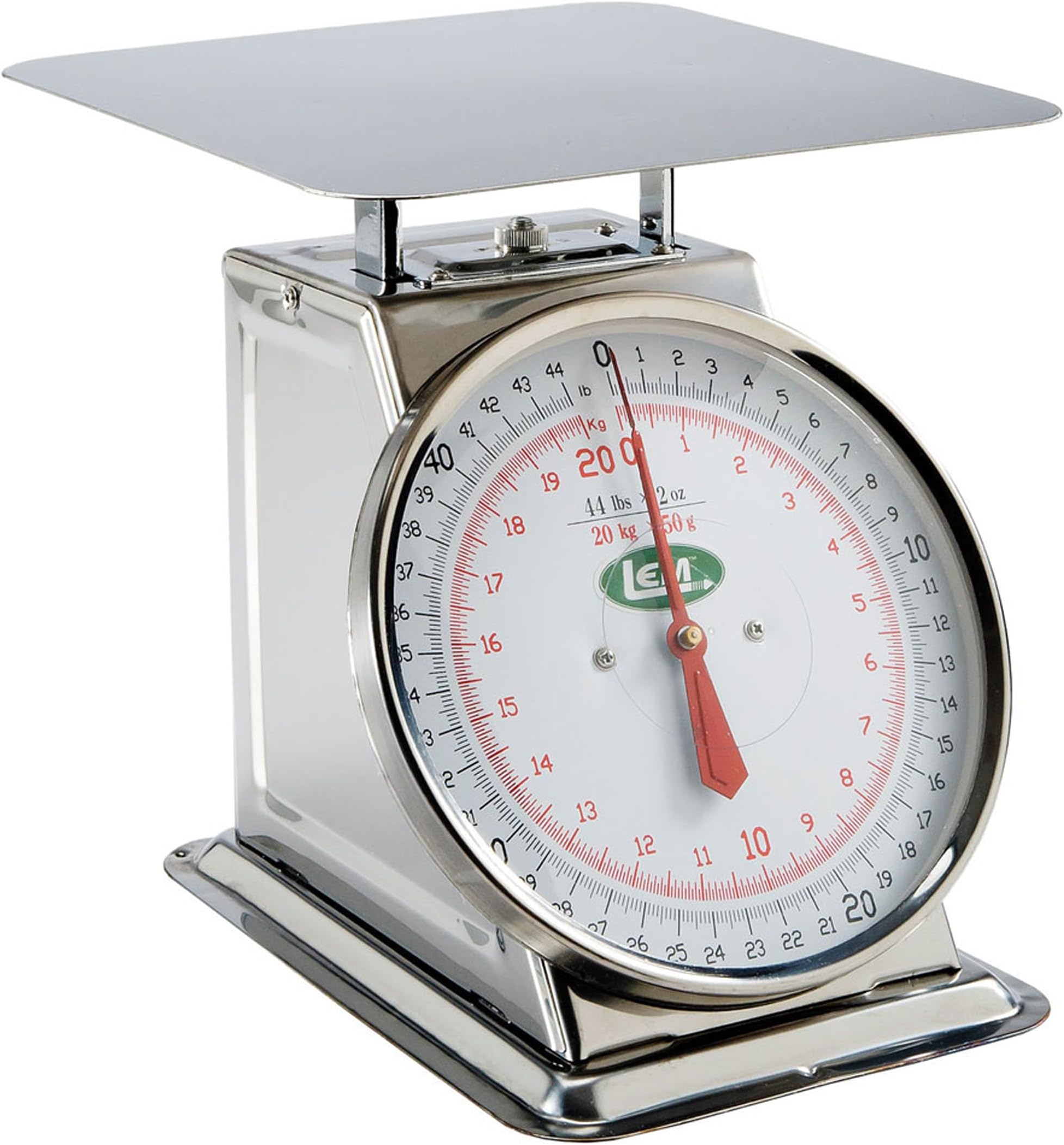 LEM Products 44 lb. Stainless Steel Scale, Silver